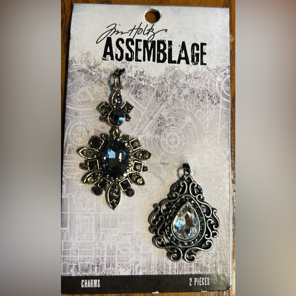 NWT Tim Holtz Assemblage Vintage-inspired Charms